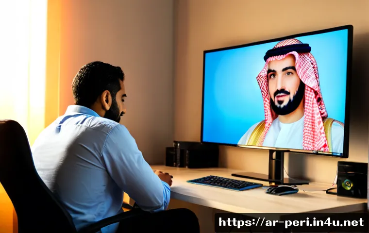 외장 그래픽카드 도킹 스테이션 활용법 - Photorealistic modern home office in an Arab city apartment, a sleek external graphics card docking ...